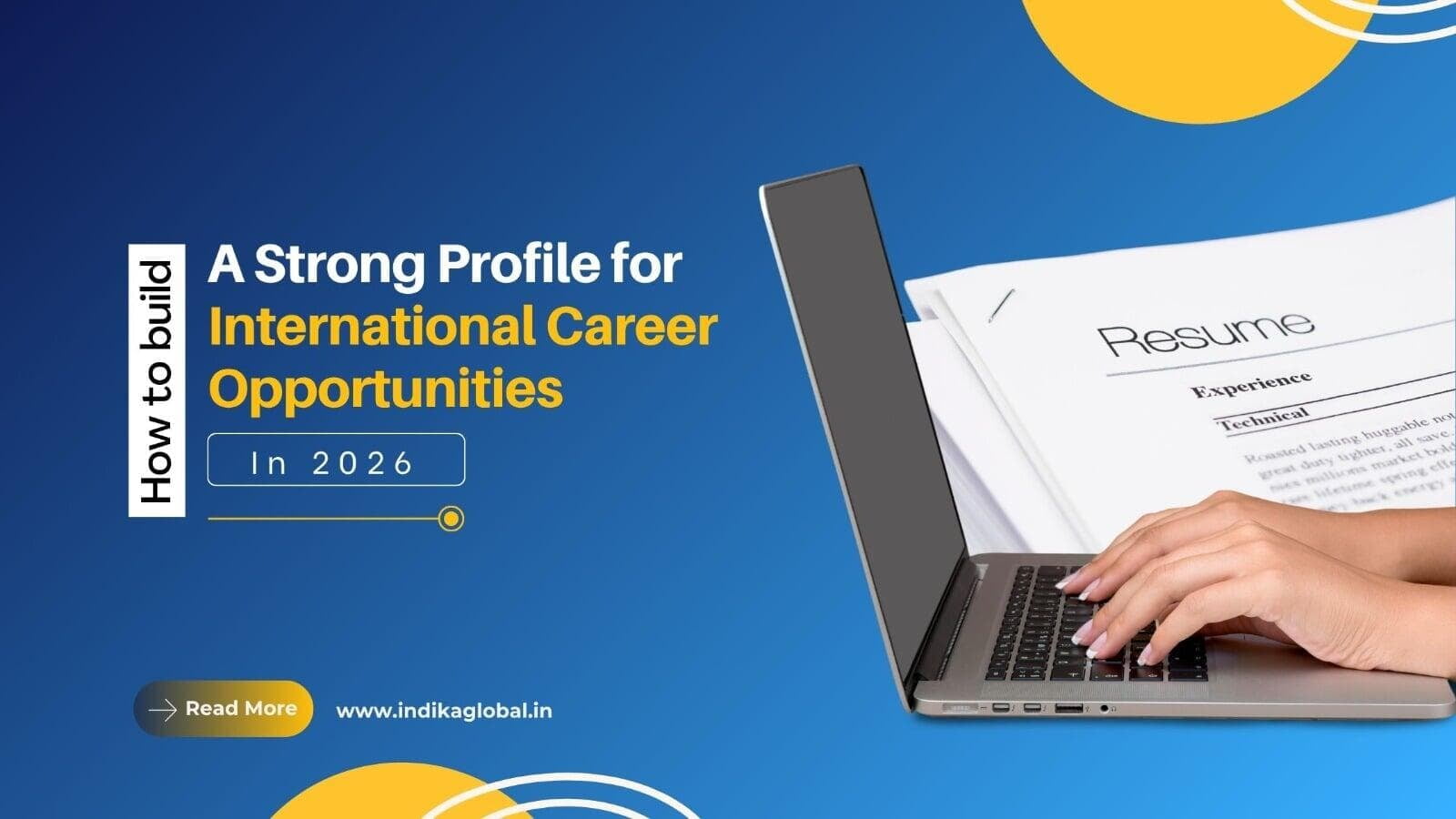 How to Build a Strong Profile for International Career Opportunities in 2026